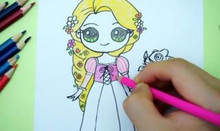 公主的笔顺怎么写 儿童公主简笔画